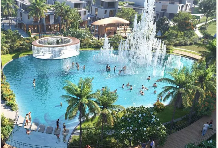 Lagoon community in Dubai